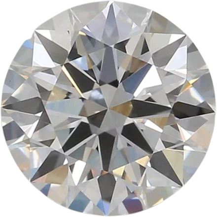 1.05 Carat F VVS2 Round Lab Diamond