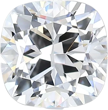 1.35 Carat D SI1 Cushion Lab Diamond