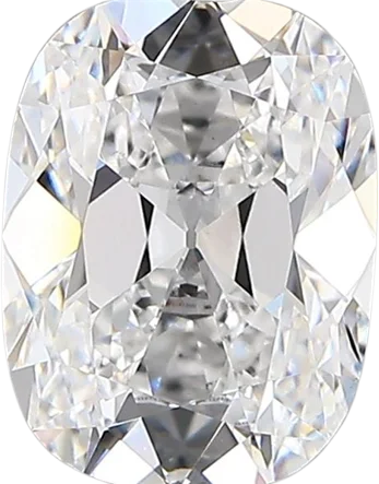 2.03 Carat D vvs2 CUSHION OLD MINER Lab Diamond