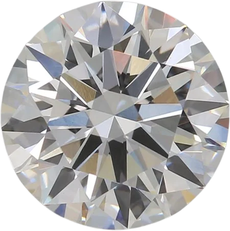 2.03 Carat E VVS2 Round Lab Diamond