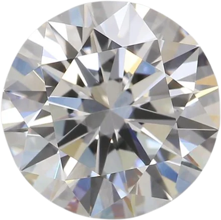 2.04 Carat E VVS2 Round Lab Diamond