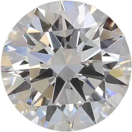 2.04 Carat E VVS2 Round Lab Diamond