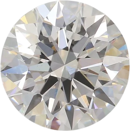 2.04 Carat F VVS2 Round Lab Diamond