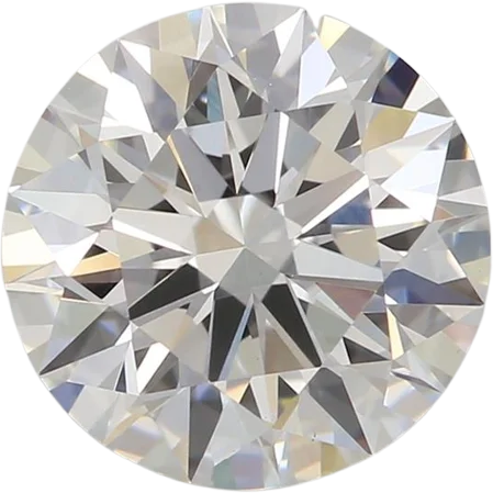 2.07 Carat E VVS2 Round Lab Diamond