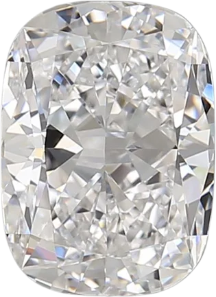 2.41 Carat D VVS1 Elongated Cushion Lab Diamond