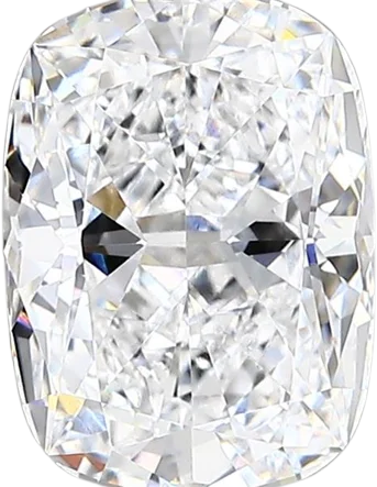 2.46 Carat D vs1 Elongated Cushion Lab Diamond