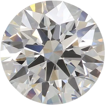 2.53 Carat E VVS2 Round Lab Diamond