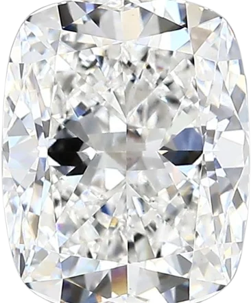 2.69 Carat E vs2 Elongated Cushion Lab Diamond