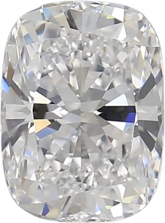 2.71 Carat D IF Elongated Cushion Lab Diamond