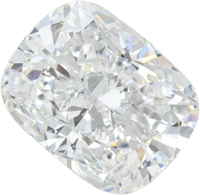 2.73 Carat D VVS2 Elongated Cushion Lab Diamond