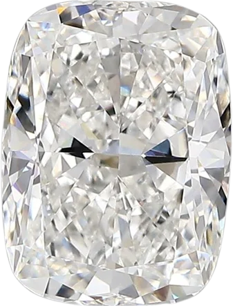 2.81 Carat F vvs1 Elongated Cushion Lab Diamond