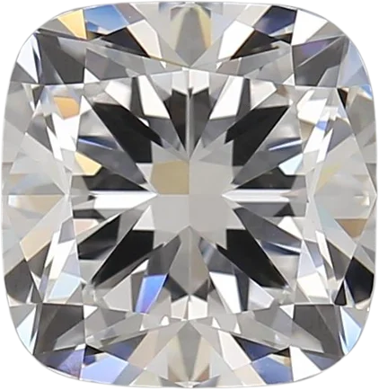 3.08 Carat D VVS1 Cushion Lab Diamond