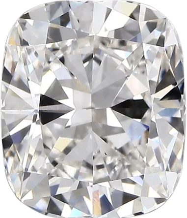 3.37 Carat F vs1 Elongated Cushion Lab Diamond