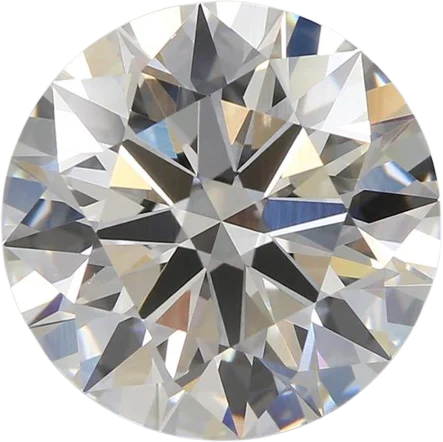 3.76 Carat G VVS2 Round Lab Diamond