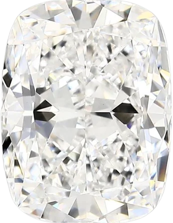 4.01 Carat E vs1 Elongated Cushion Lab Diamond