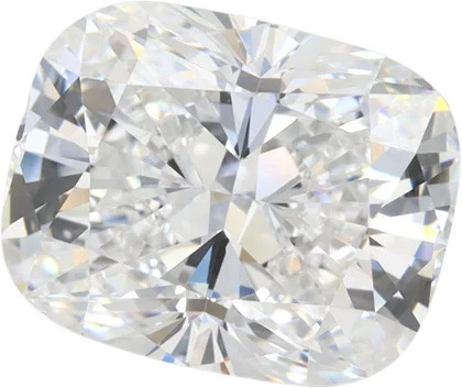 4.04 Carat D VVS1 Elongated Cushion Lab Diamond