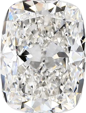 4.28 Carat F vs1 Elongated Cushion Lab Diamond