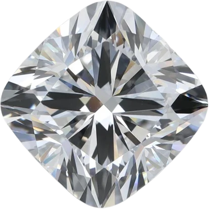 5.18 Carat E VVS2 Cushion Lab Diamond