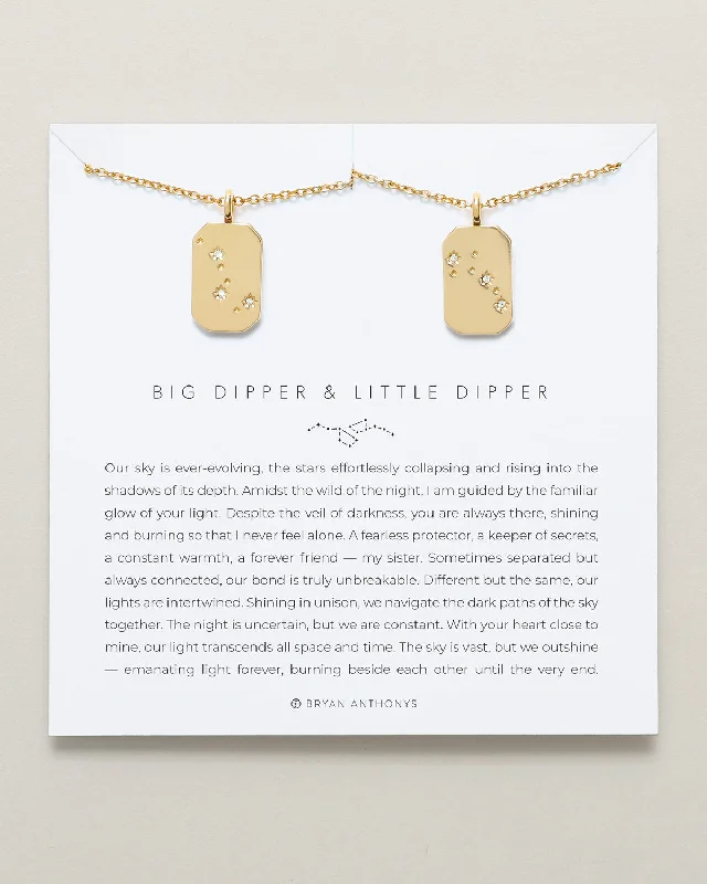 Big Dipper & Little Dipper Necklace Set