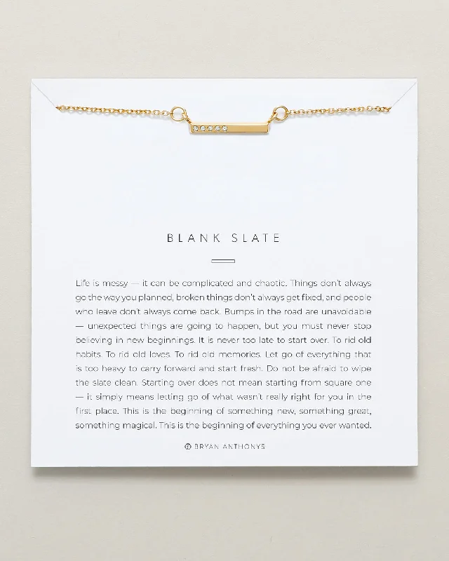 Blank Slate Necklace