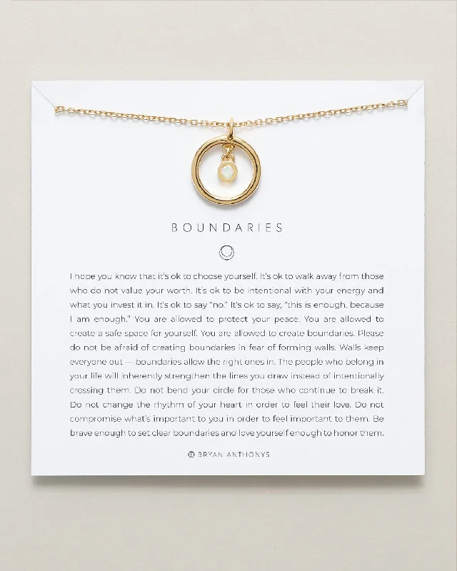 Boundaries Necklace