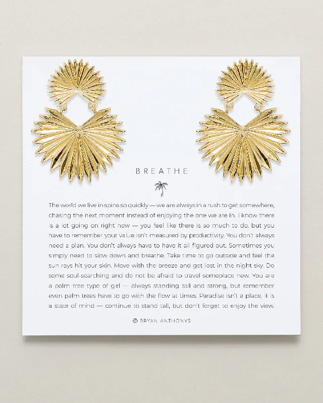 Breathe Statement Earrings