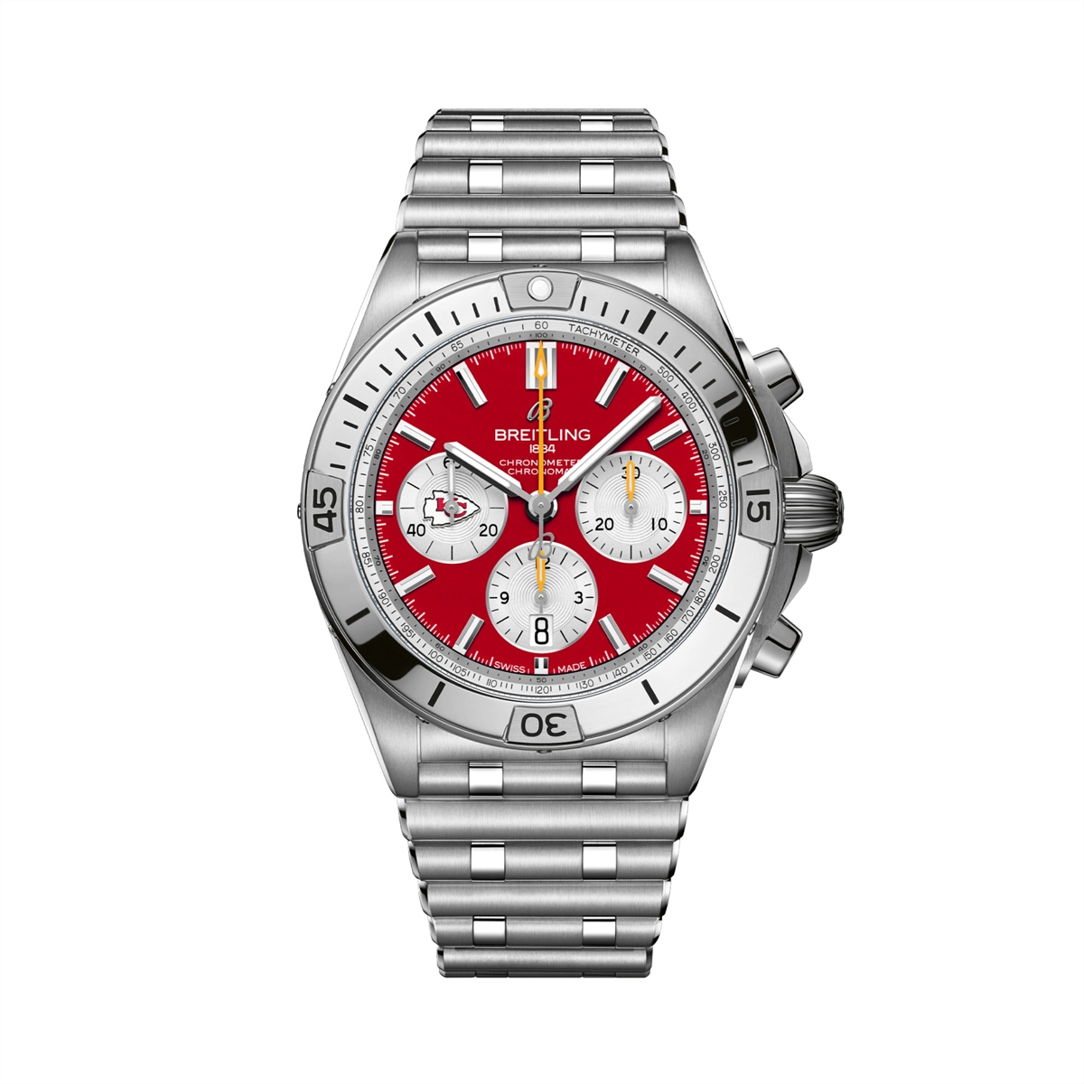 Breitling CHRONOMAT B01 42 Kansas City Chiefs Edition - Steel