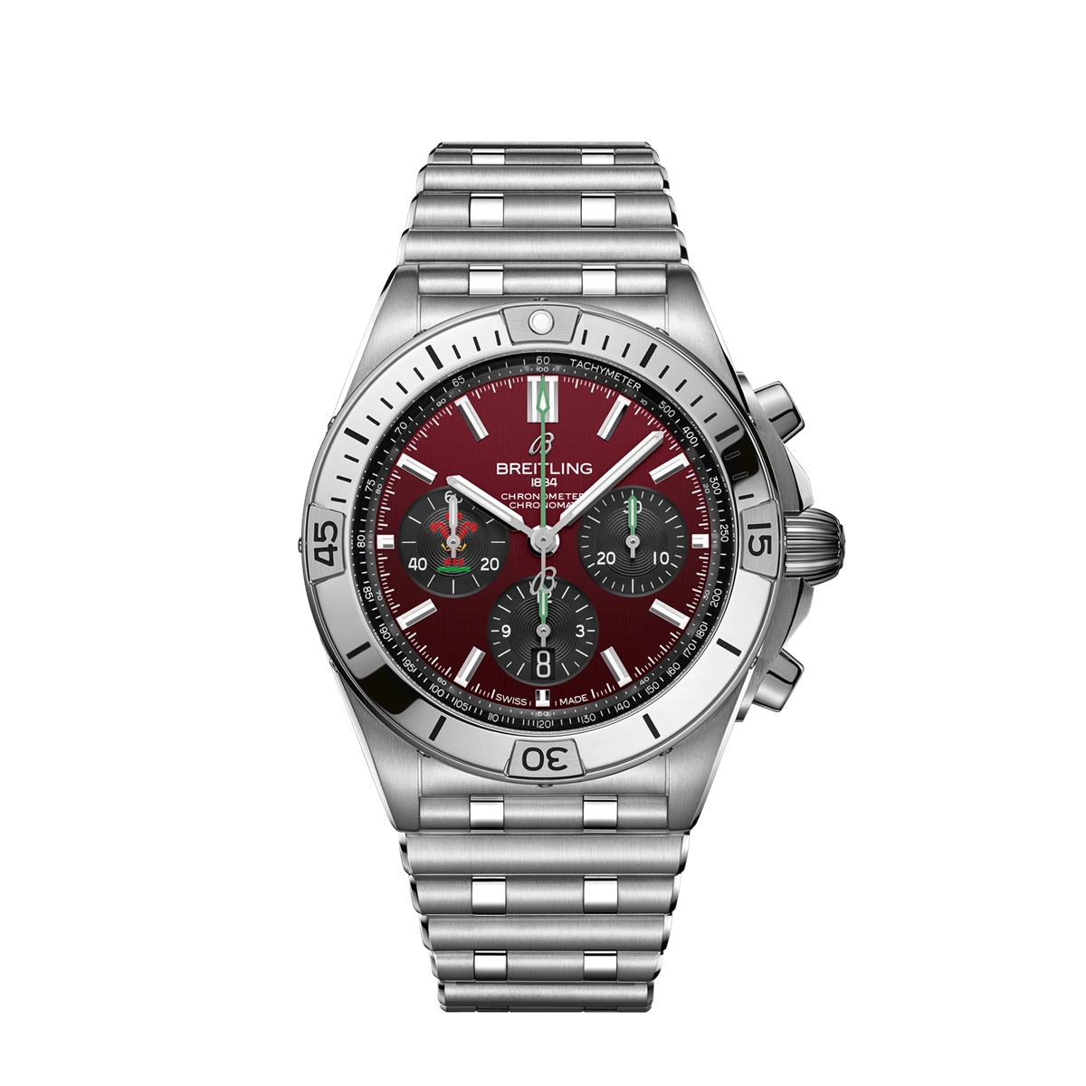 Breitling Chronomat B01 42 Six Nations Wales Limited Edition - Red Dial