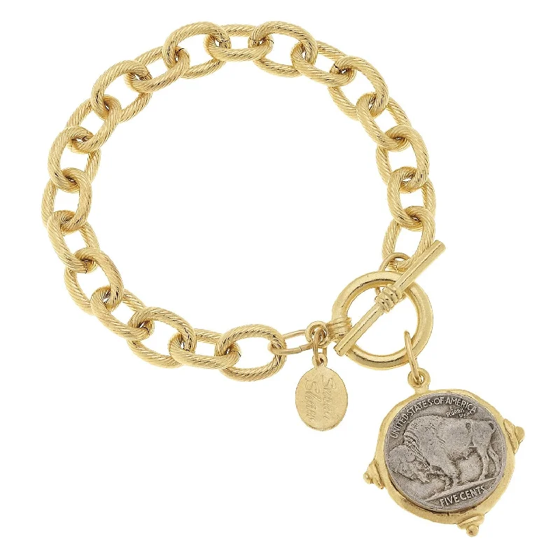 Buffalo Nickel Bracelet