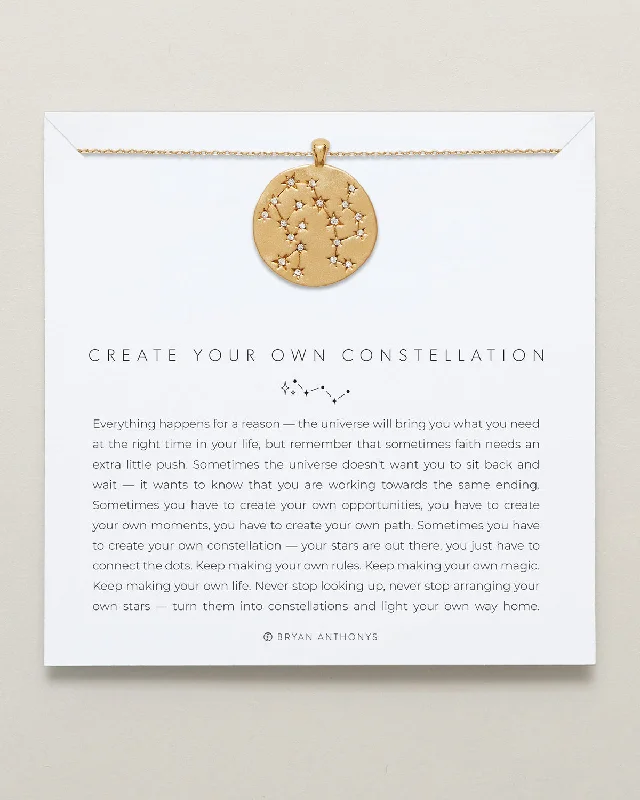 Create Your Own Constellation Necklace