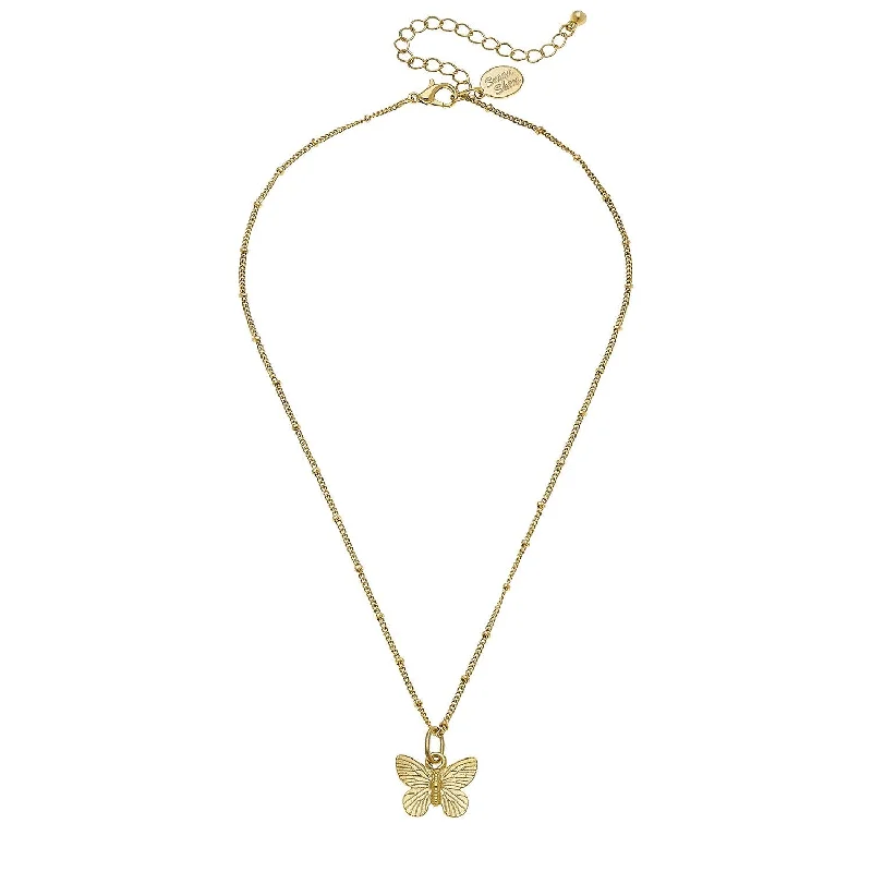 Dainty Butterfly Necklace