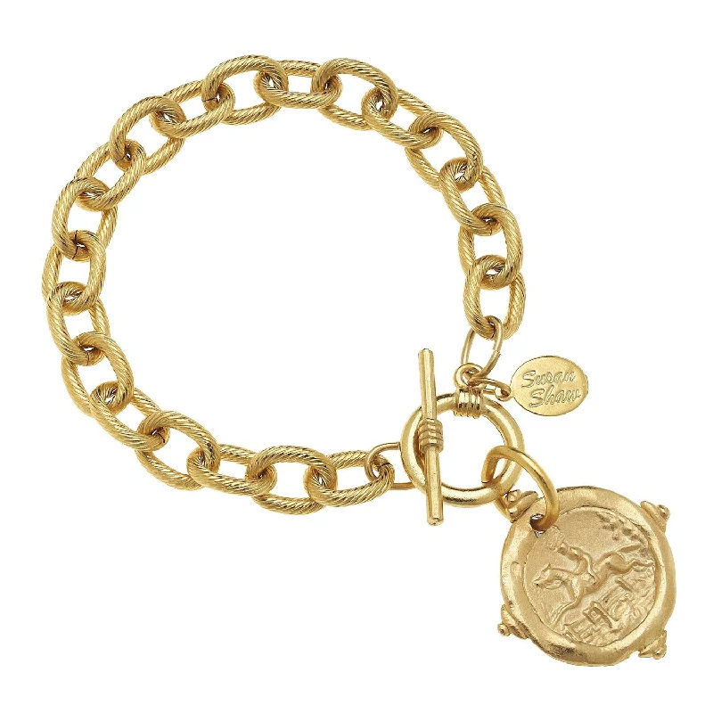 Equestrian Intaglio Bracelet