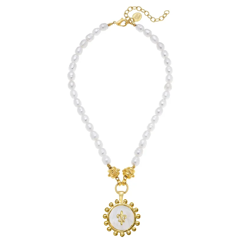 Erin Fleur de Lis Necklace