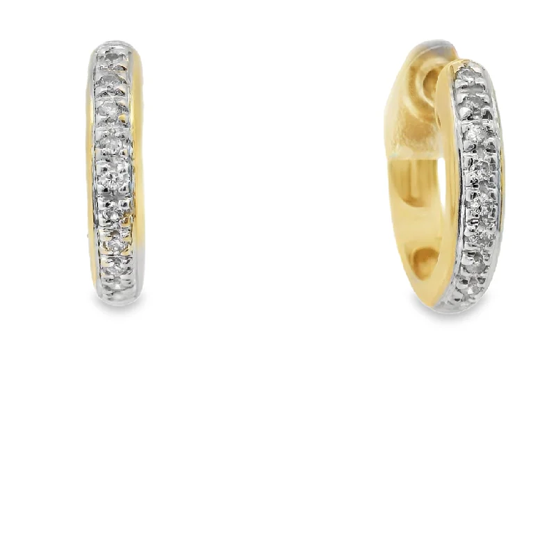 Estate Diamond Earrings