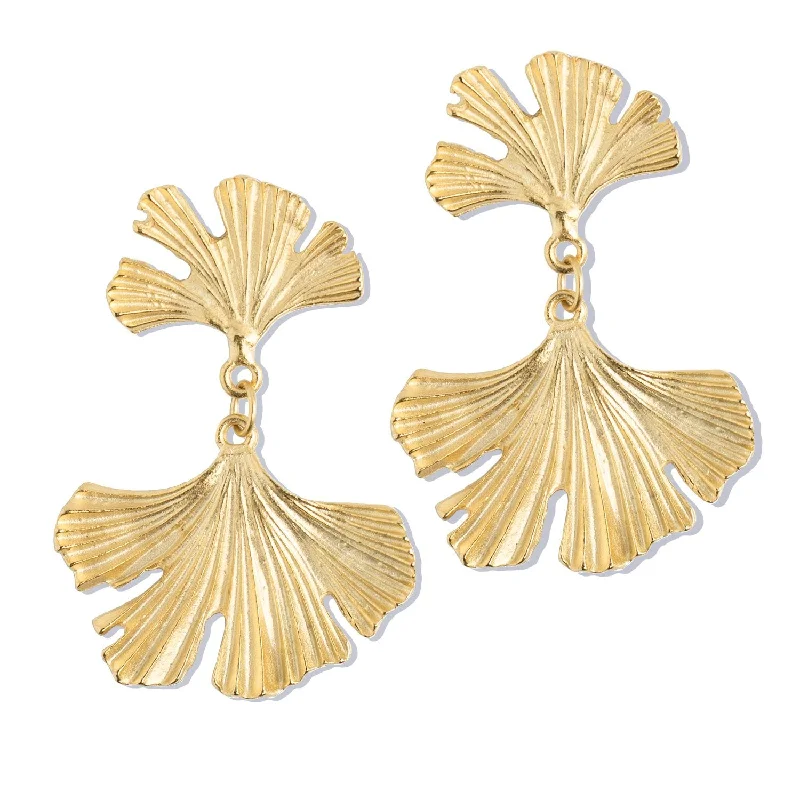 Ginkgo Earrings