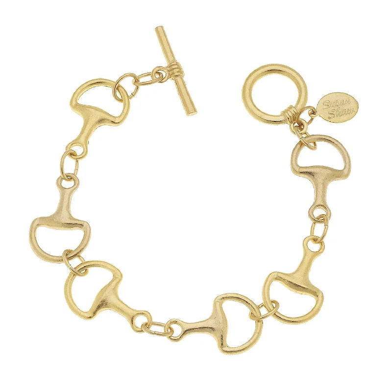 Horse Bit Toggle Bracelet