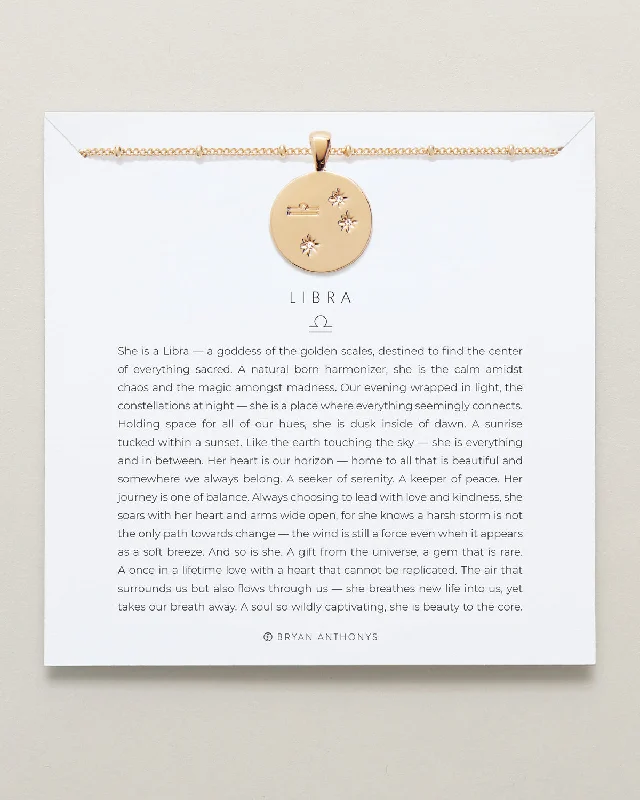 Libra — Zodiac Necklace