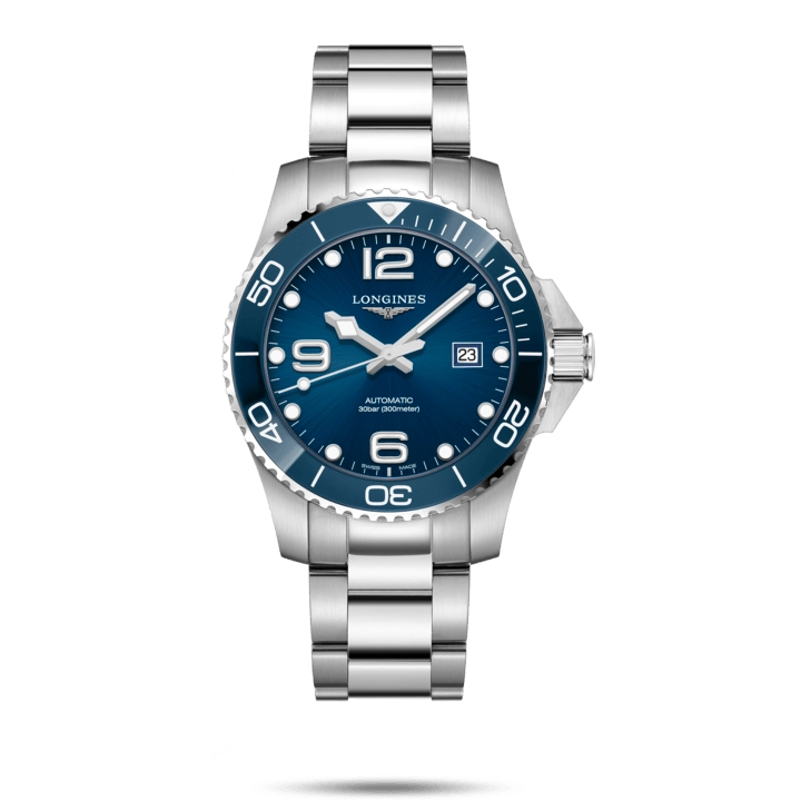 Longines Hydroconquest Watch Blue Dial 43mm Automatic