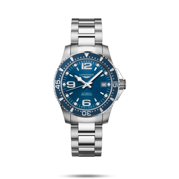 Longines Hydroconquest Watch Blue Dial Stainless Steel 39mm Automatic