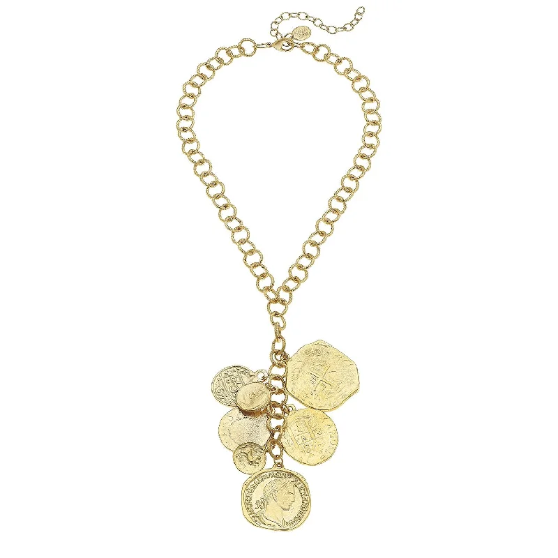 Layered Coin Necklace