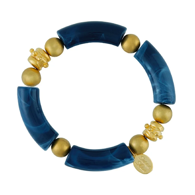 Navy Charleston Bracelet