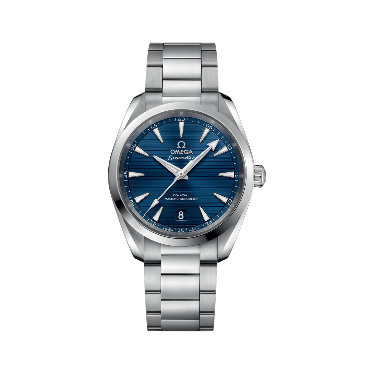 Omega Seamaster Aqua Terra 150M Co-Axial Master Chronometer Blue Dial 38mm Automatic