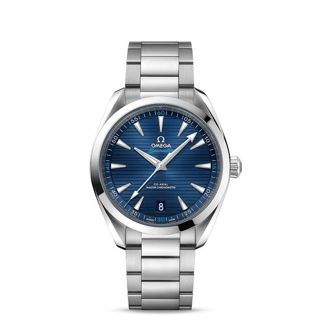 Omega Seamaster Aqua Terra Blue Dial Rhodium Master Chronometer 41mm Automatic