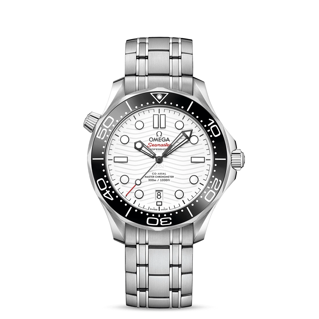 Omega Seamaster Diver 300M Co-Axial Master Chronometer 42mm White Dial