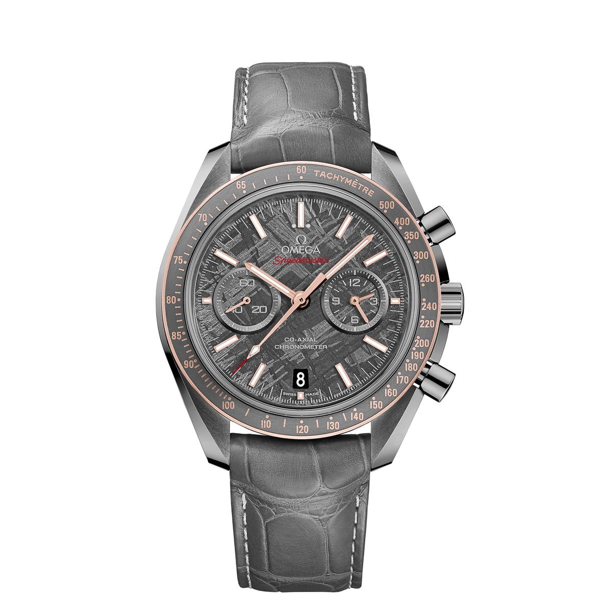 Omega Speedmaster Moonwatch Grey Side of the Moon Meteorite