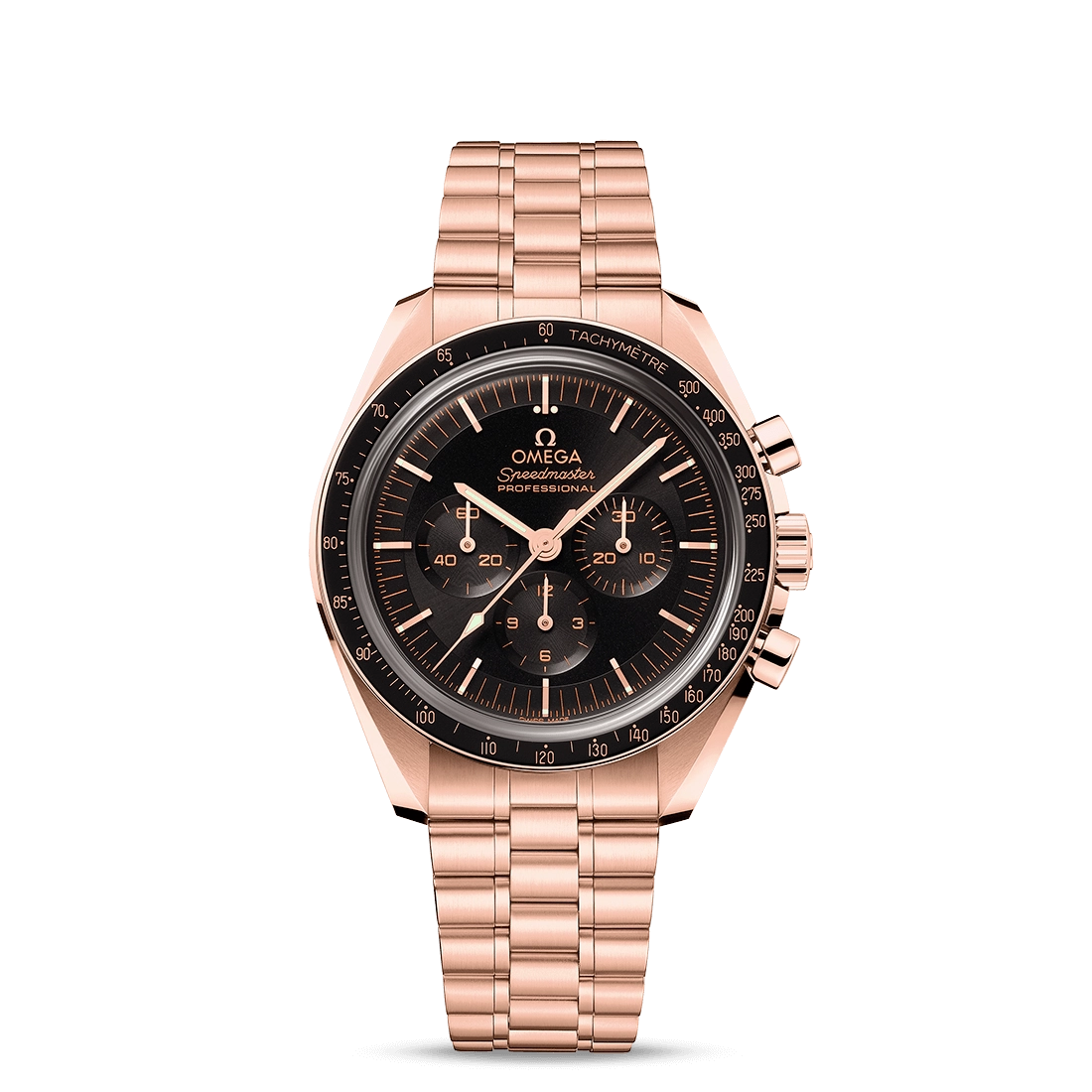 Omega Speedmaster Moonwatch Professional Co-Axial Sedna Gold 42mm Automatic