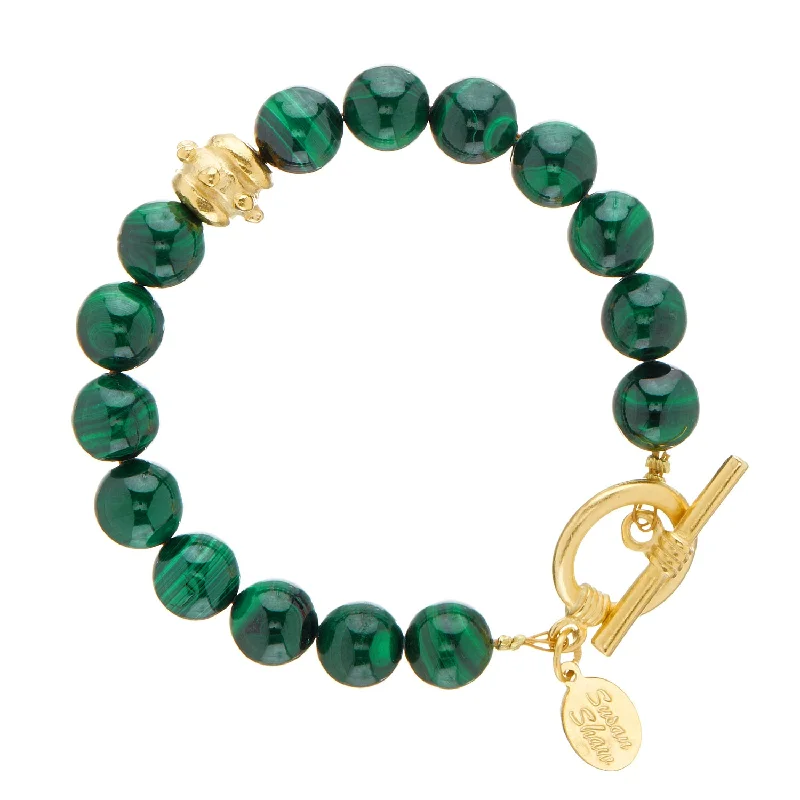 Bentley Stone Bracelet - Malachite