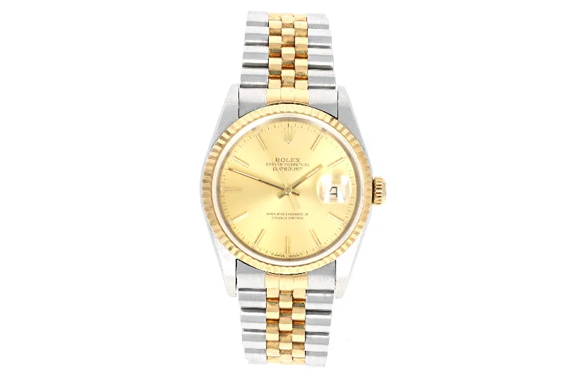 Rolex Datejust 36MM Two Tone 18K/SS Model 16233