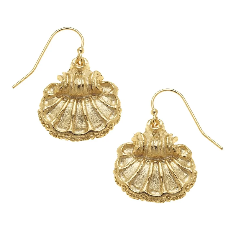 Scallop Earrings