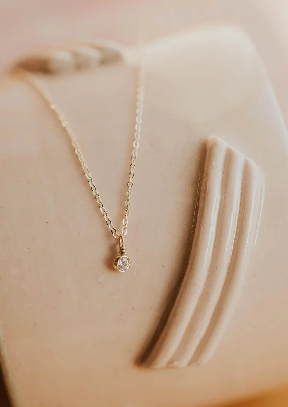 Solitaire Necklace